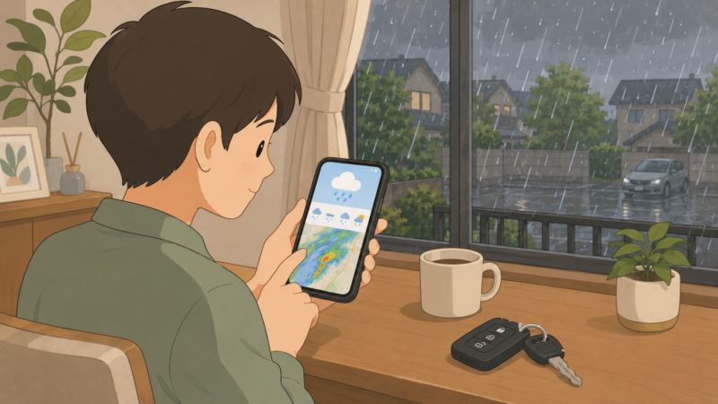 出発前の最終チェック