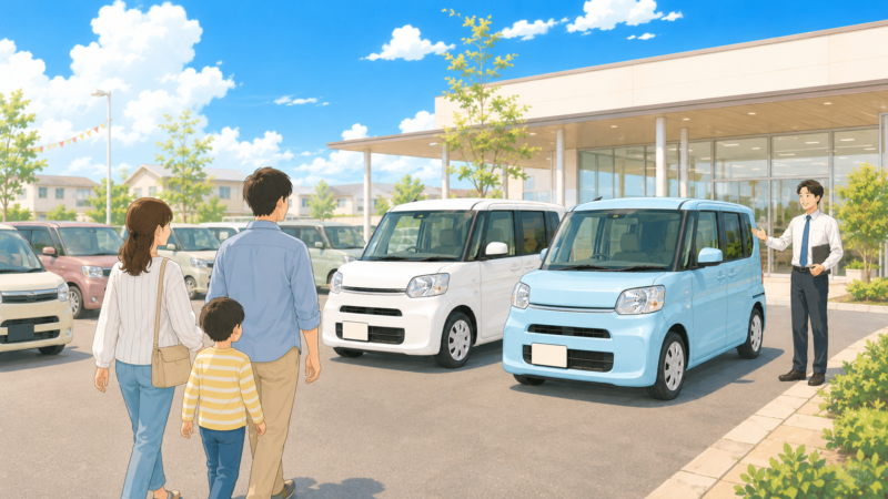 家族で試乗