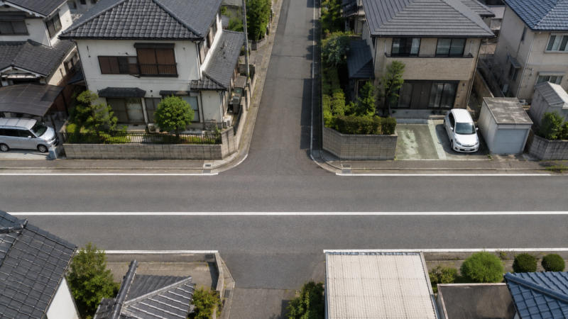 60km/hの道と30
km/hの道の画像